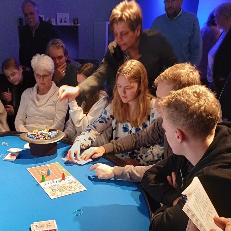 Staunen bei der Show